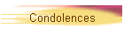 Condolences